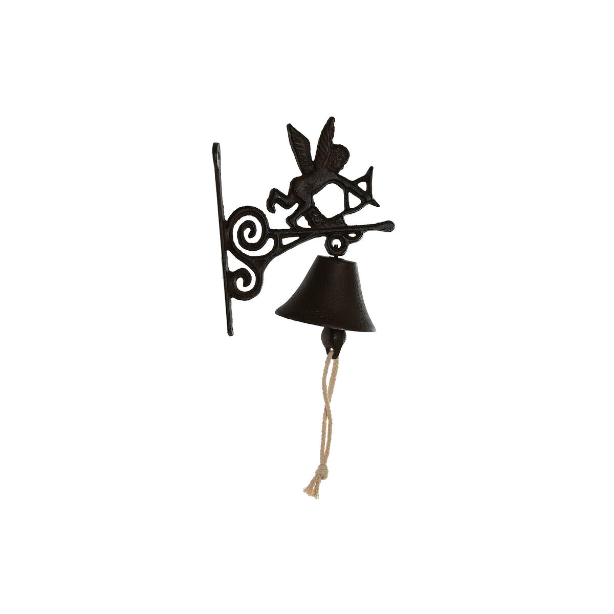 Cloche Home ESPRIT Marron Noir Fer 16,5 x 10 x 21 cm