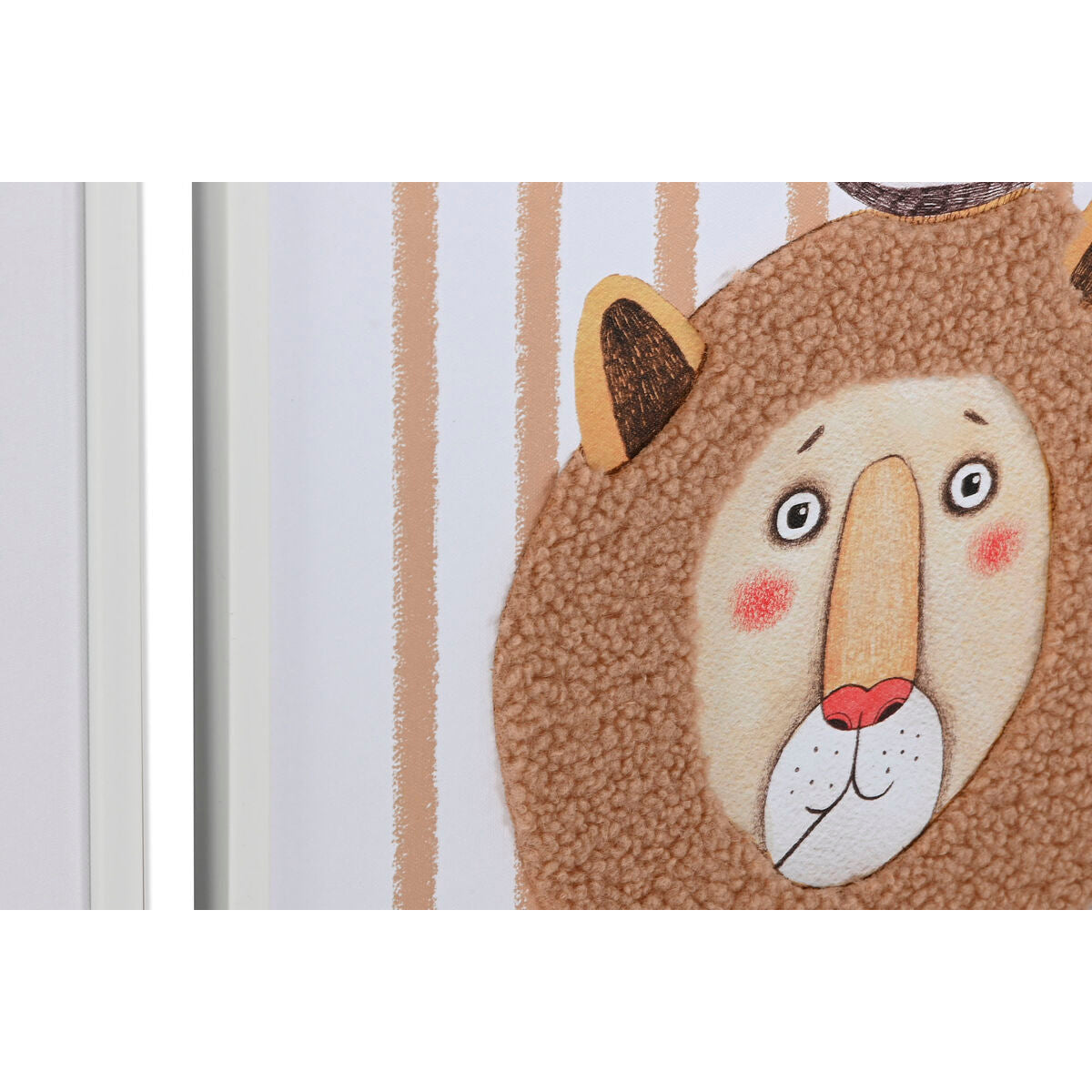 Toile Home ESPRIT polystyrène Toile 40 x 1,8 x 50 cm