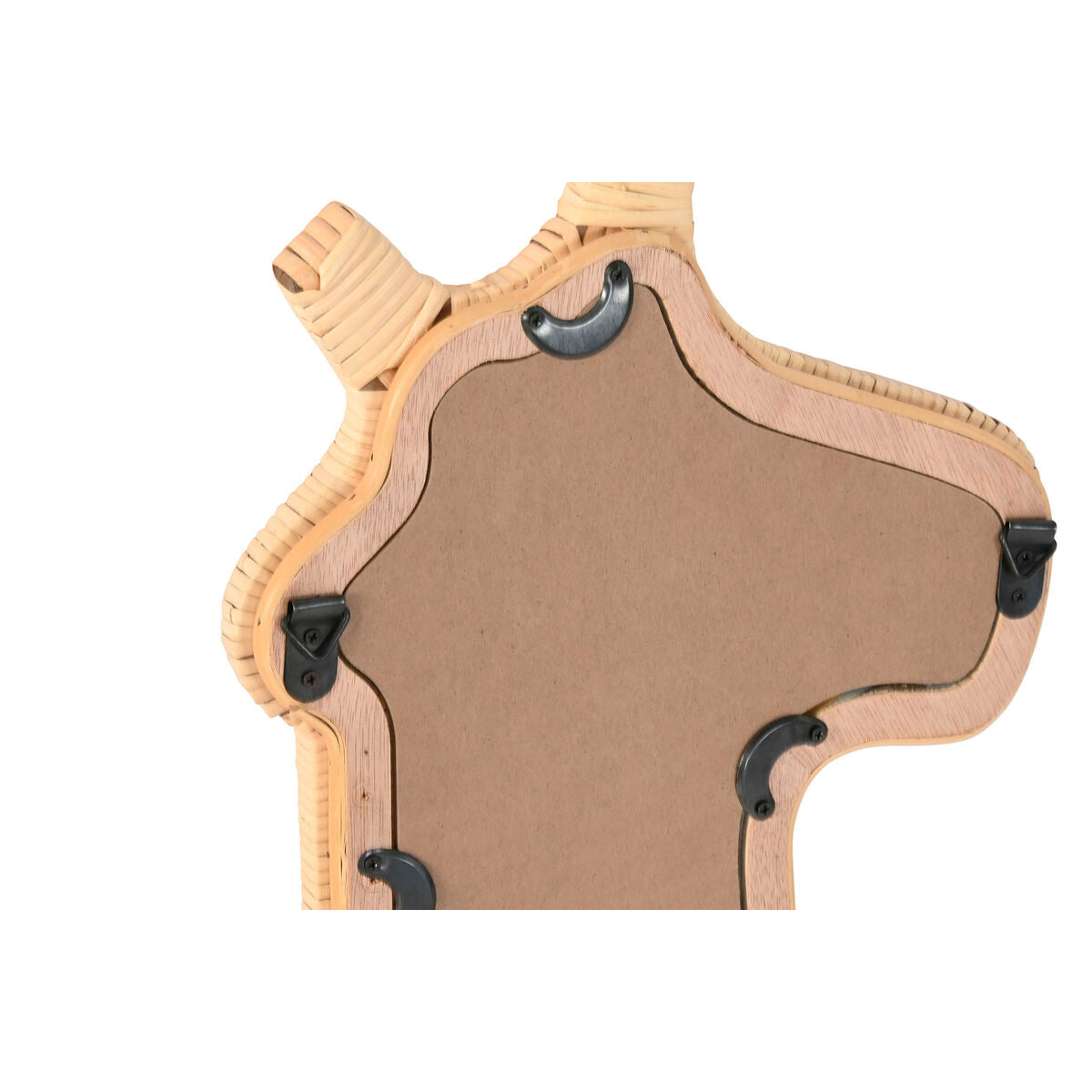 Miroir mural Home ESPRIT Naturel 43 x 3 x 60 cm (2 Unités)