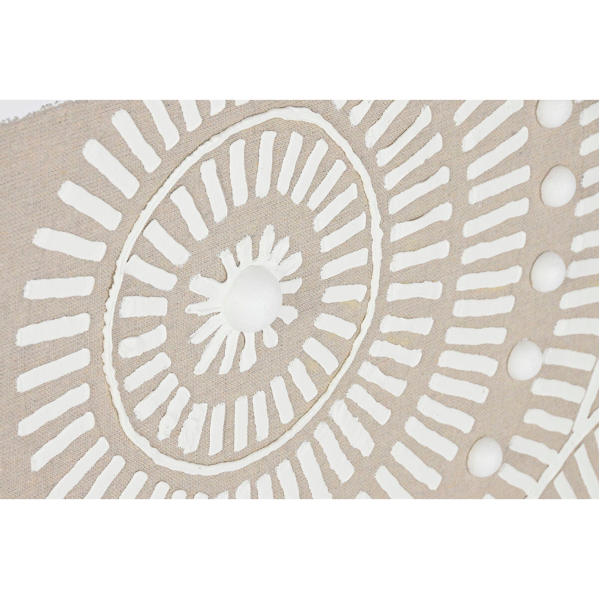 Toile Home ESPRIT polystyrène Toile 82 x 4,5 x 82 cm