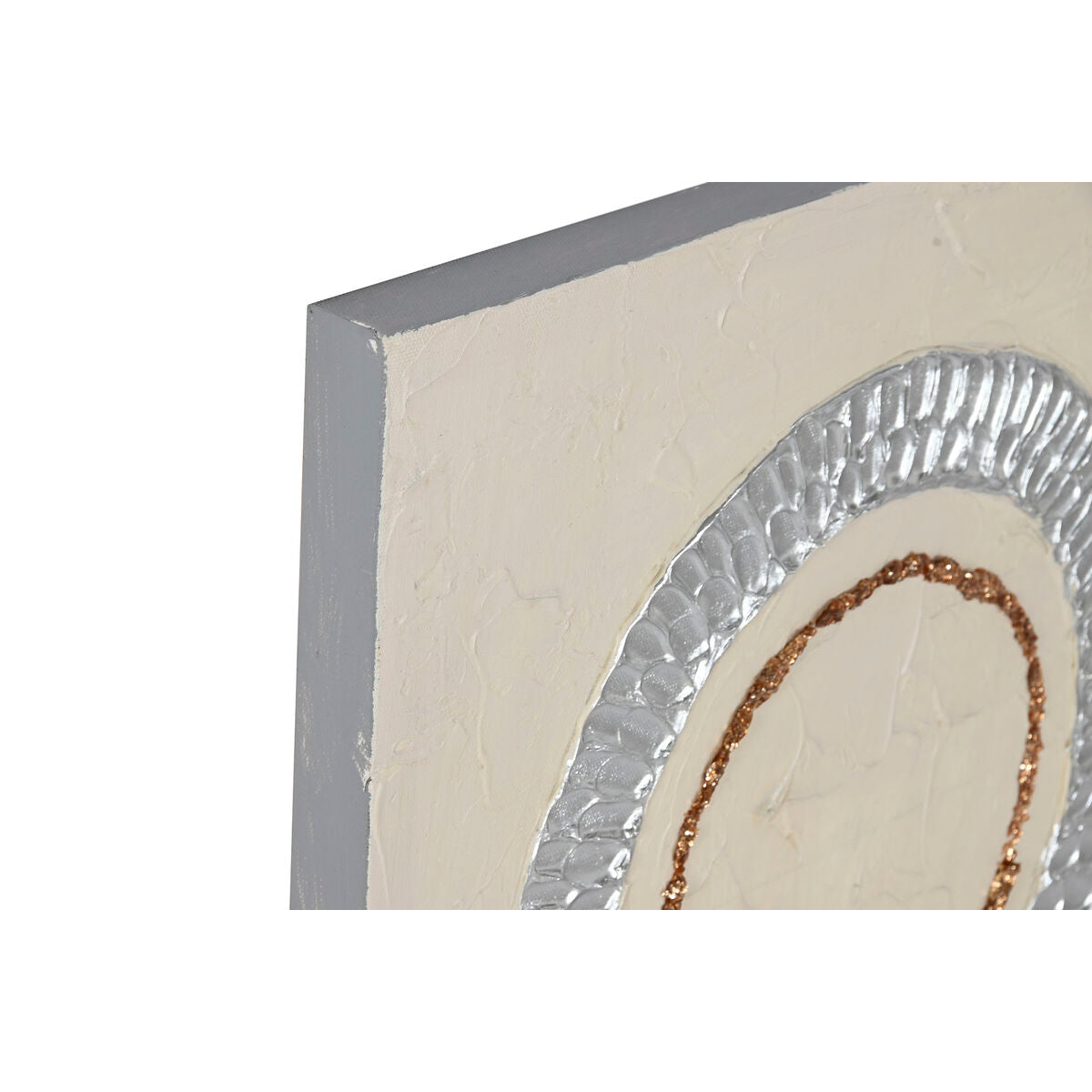 Toile Home ESPRIT Toile Bois MDF 80 x 3 x 80 cm