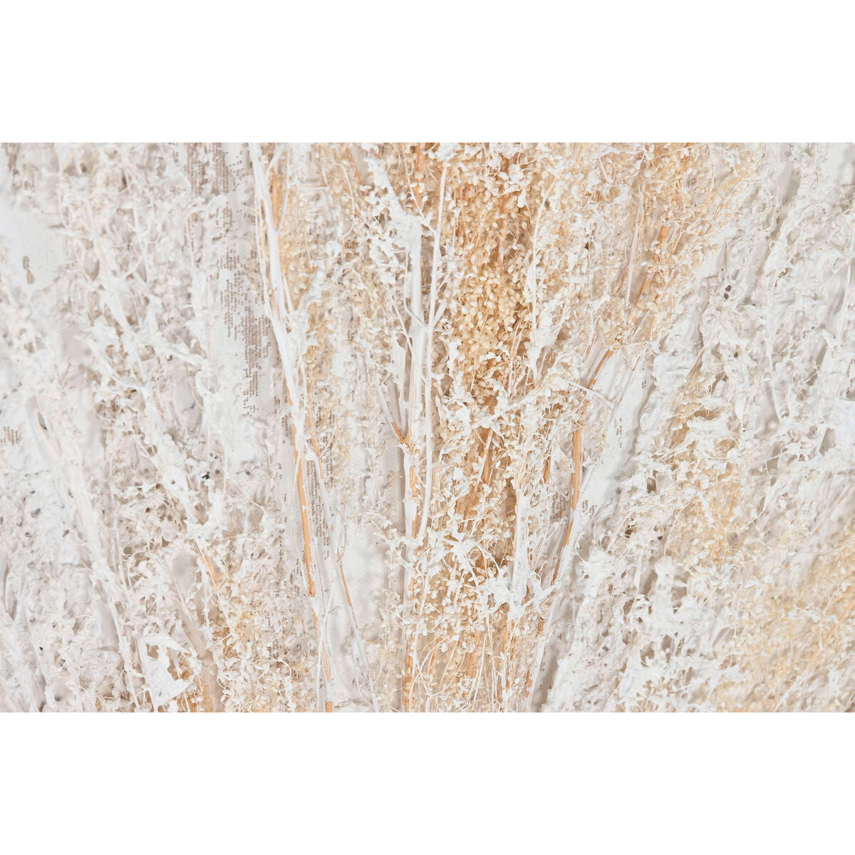 Toile Home ESPRIT Blanc Beige Vase Traditionnel 62 x 4,5 x 122 cm (2 Unités)