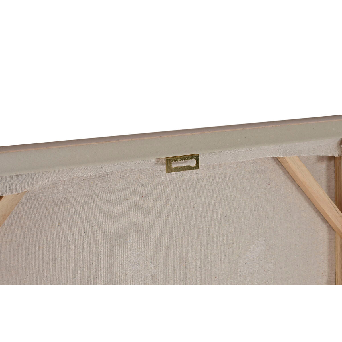 Toile Home ESPRIT Blanc Beige Vase Traditionnel 62 x 4,5 x 122 cm (2 Unités)