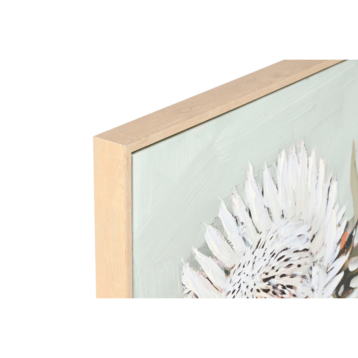 Toile Home ESPRIT Jaune Blanc Rouge Vert Cottage 83 x 4,5 x 83 cm (2 Unités)