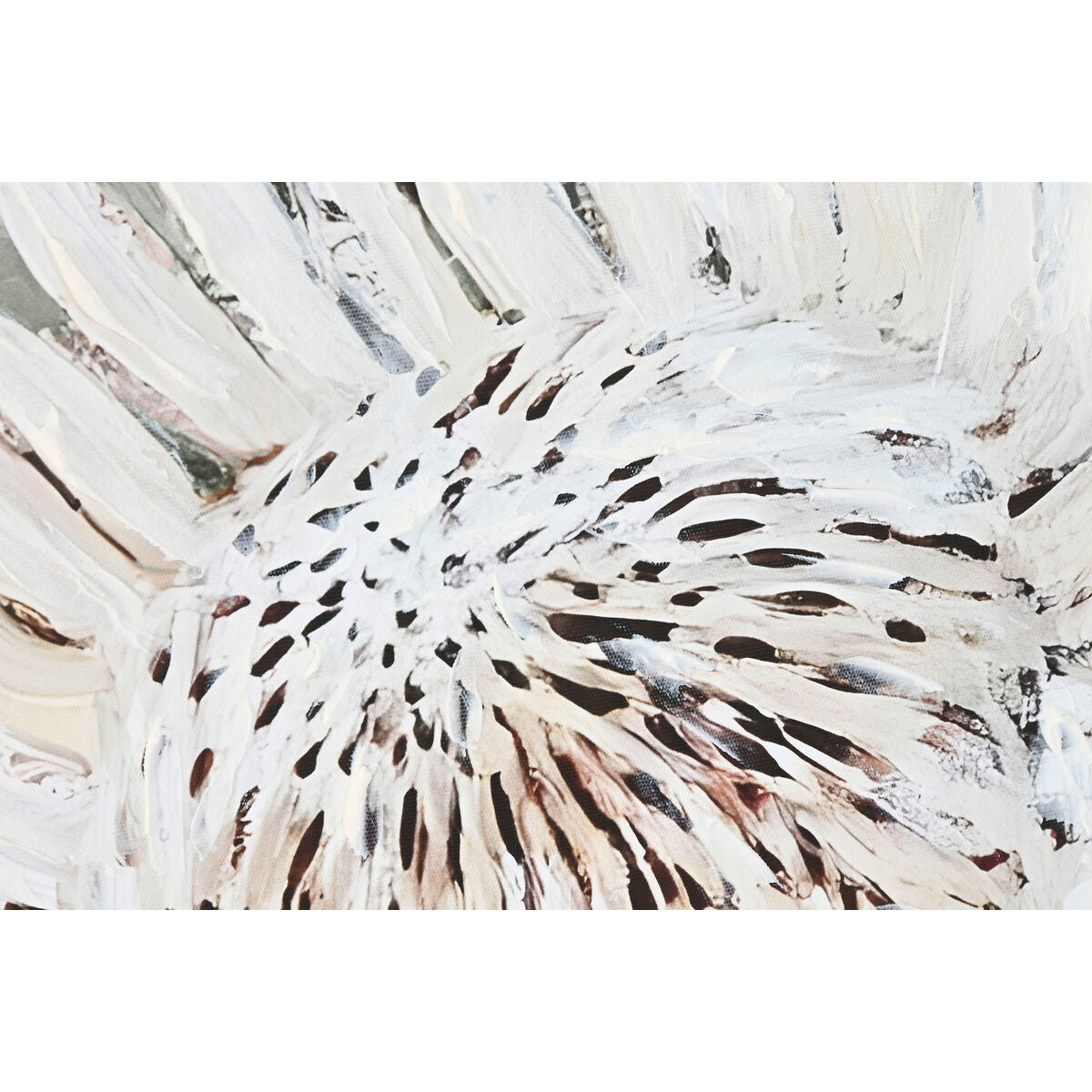 Toile Home ESPRIT Jaune Blanc Rouge Vert Cottage 83 x 4,5 x 83 cm (2 Unités)