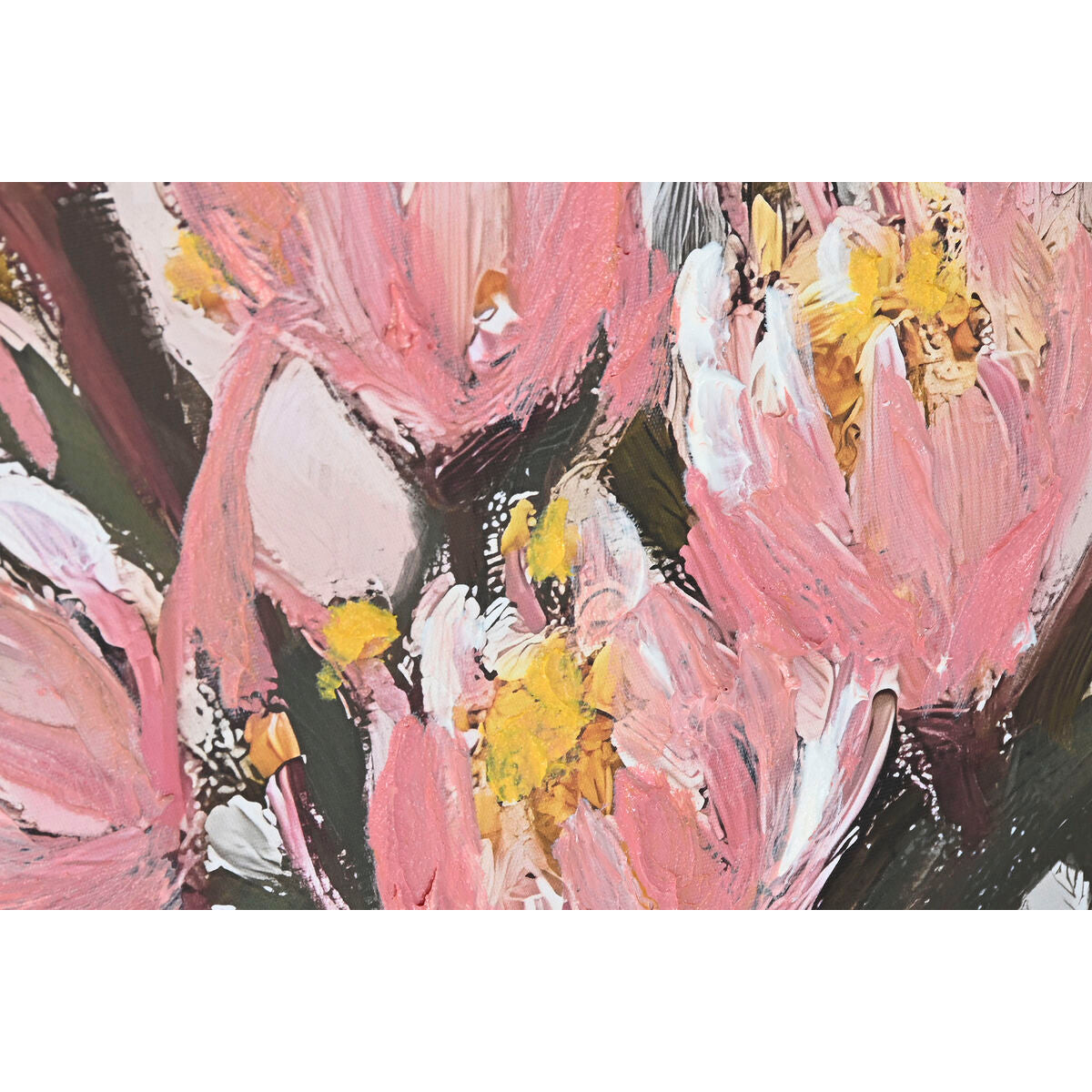 Toile Home ESPRIT polystyrène Toile 83 x 4,5 x 83 cm