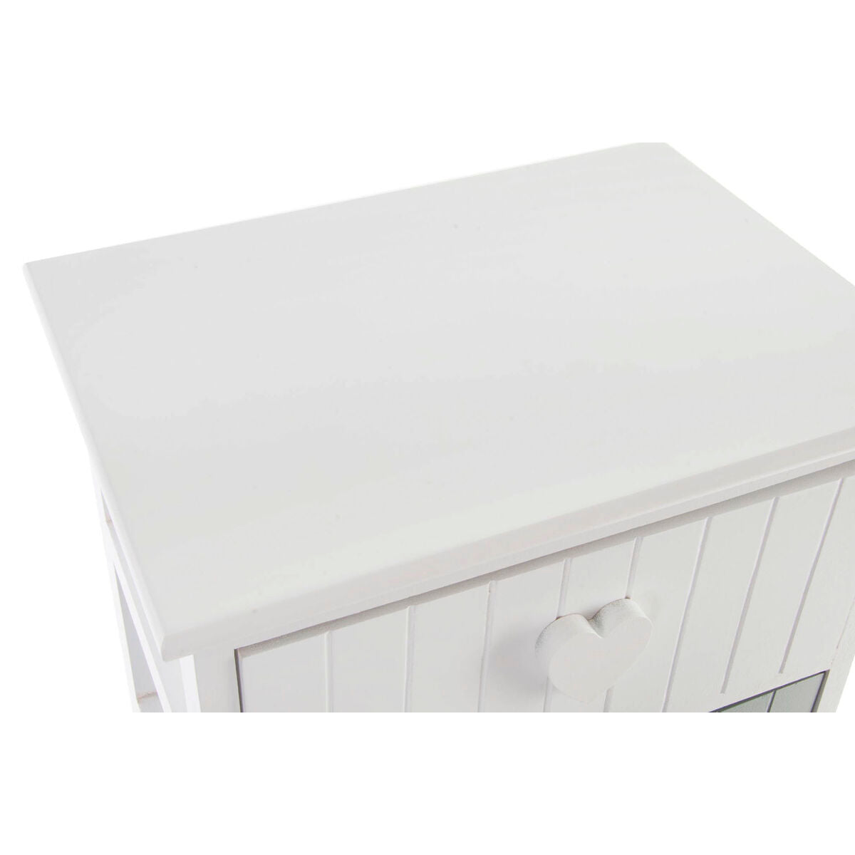 Caisson à Tiroirs Home ESPRIT Blanc Gris 40 x 29 x 73 cm