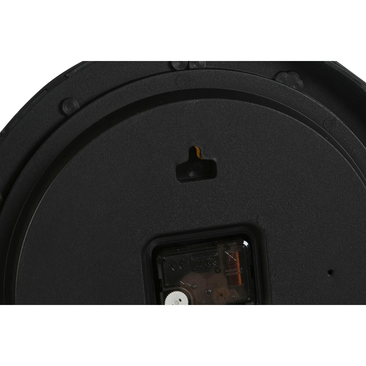 Horloge Murale Home ESPRIT Blanc Beige PVC 30 x 4 x 30 cm (2 Unités)