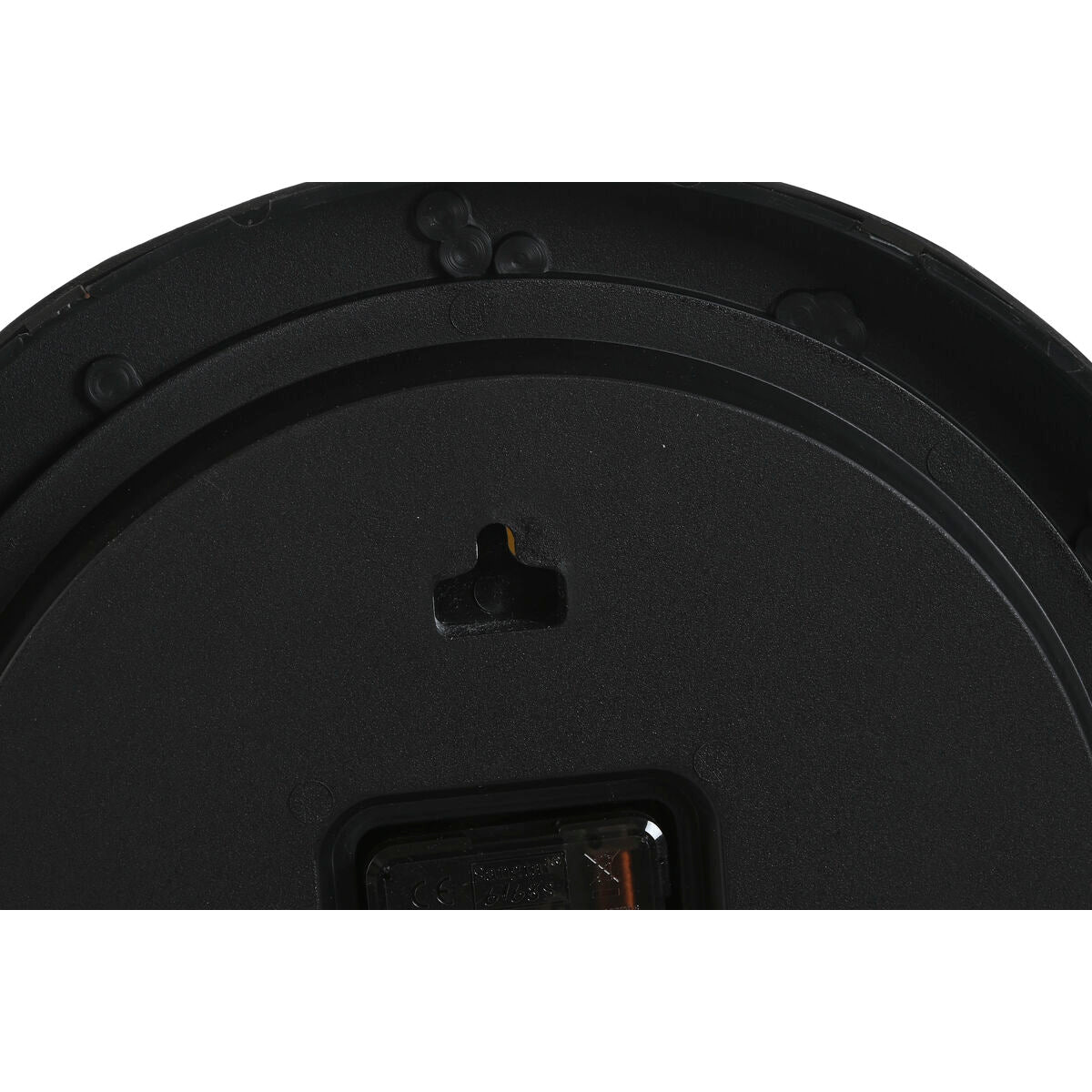 Horloge Murale Home ESPRIT Blanc Marron Naturel PVC 30 x 4 x 30 cm (2 Unités)