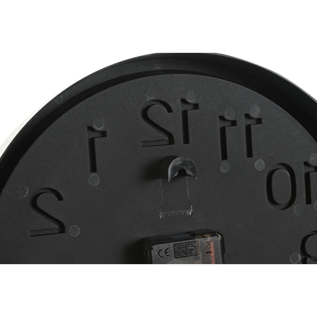 Horloge Murale Home ESPRIT Vert Gris PVC Urbaine 30 x 4 x 30 cm (2 Unités)