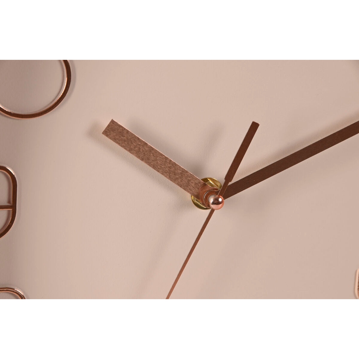 Horloge Murale Home ESPRIT Blanc Vert PVC 28,5 x 5 x 28,5 cm (3 Unités)