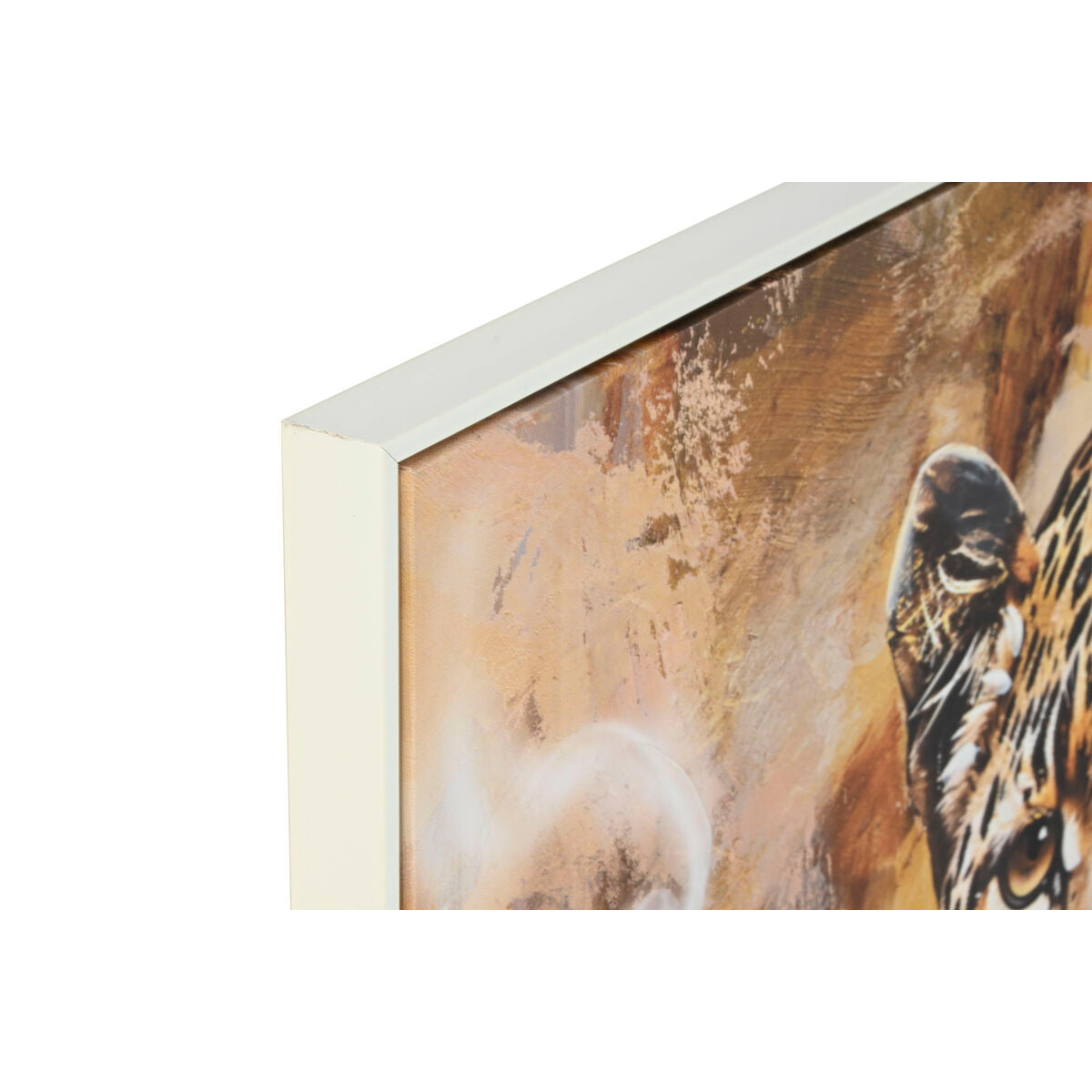 Toile Home ESPRIT Marron Noir Doré 103,5 x 3,5 x 103,5 cm (2 Unités)