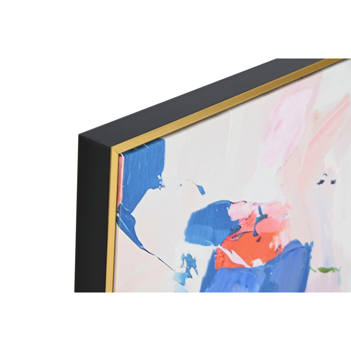 Toile Home ESPRIT Abstrait Urbaine 122,5 x 3,5 x 82,5 cm (2 Unités)