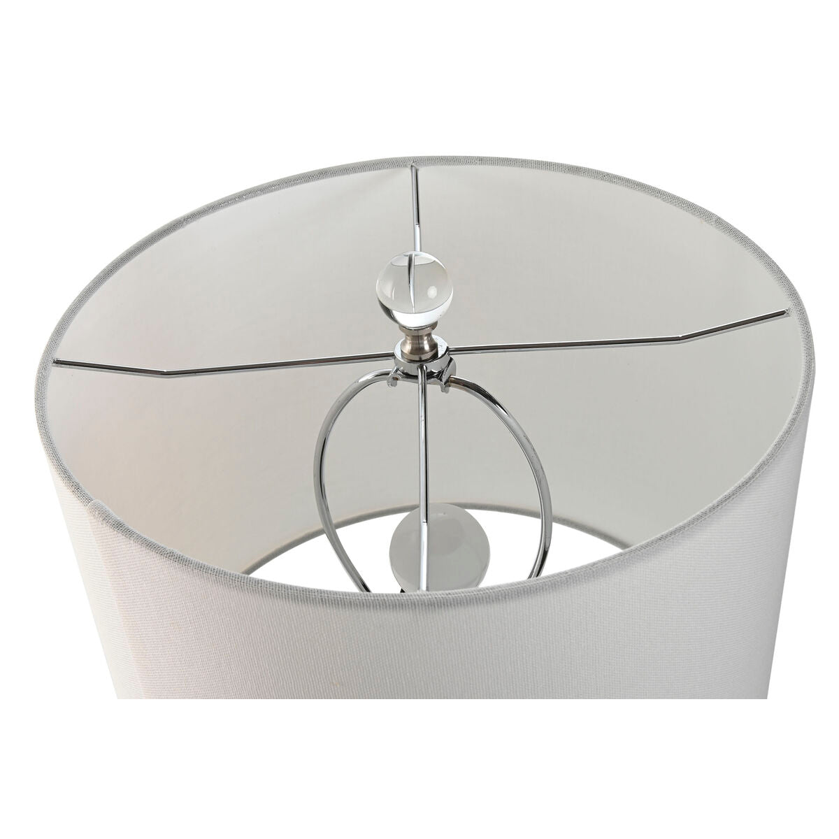 Lampe de bureau Home ESPRIT Blanc Bleu ciel 50 W 220 V