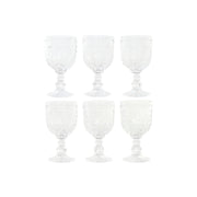 Set de Verres Home ESPRIT Transparent Verre 270 ml (6 Unités)