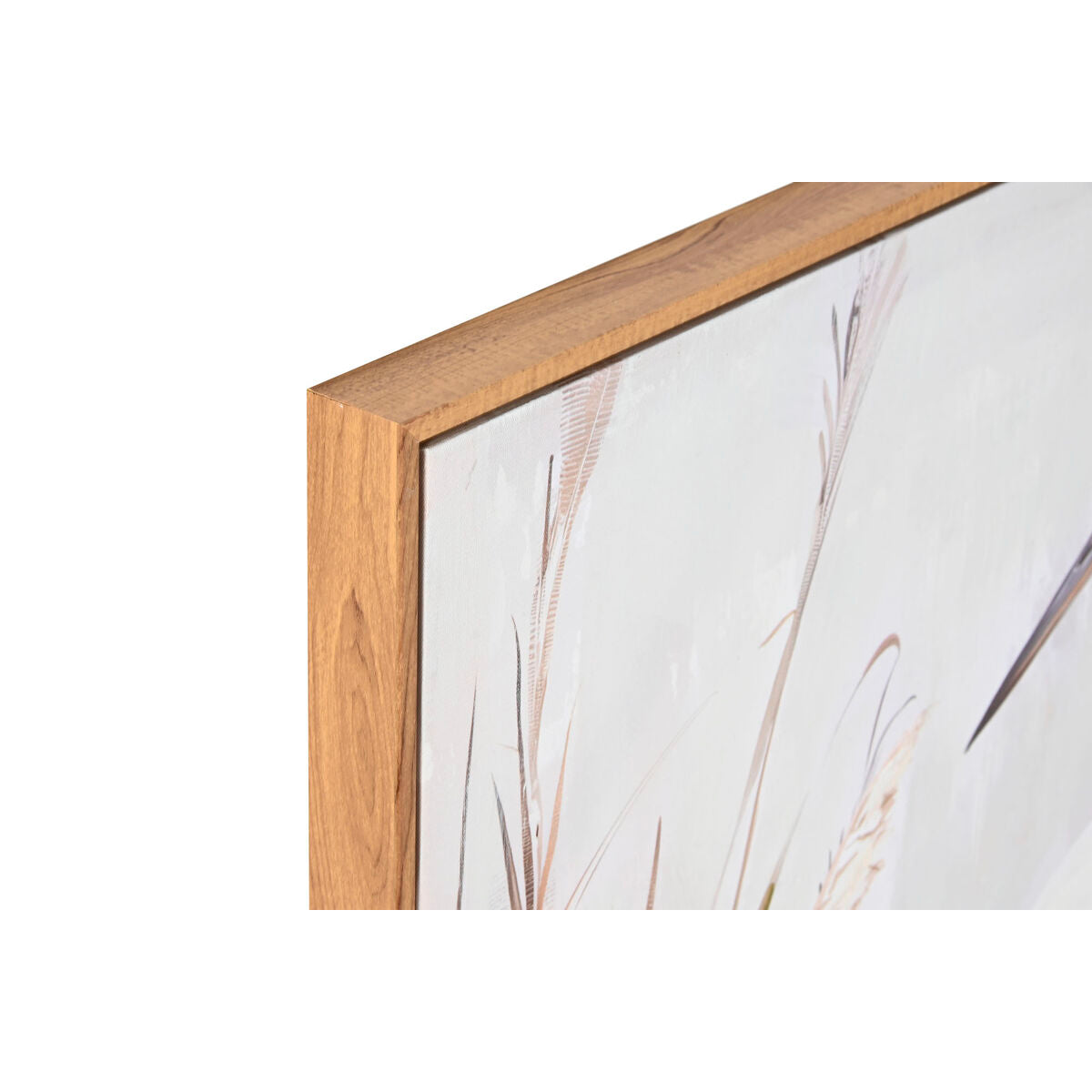 Toile Home ESPRIT polystyrène Toile 80 x 3,5 x 80 cm