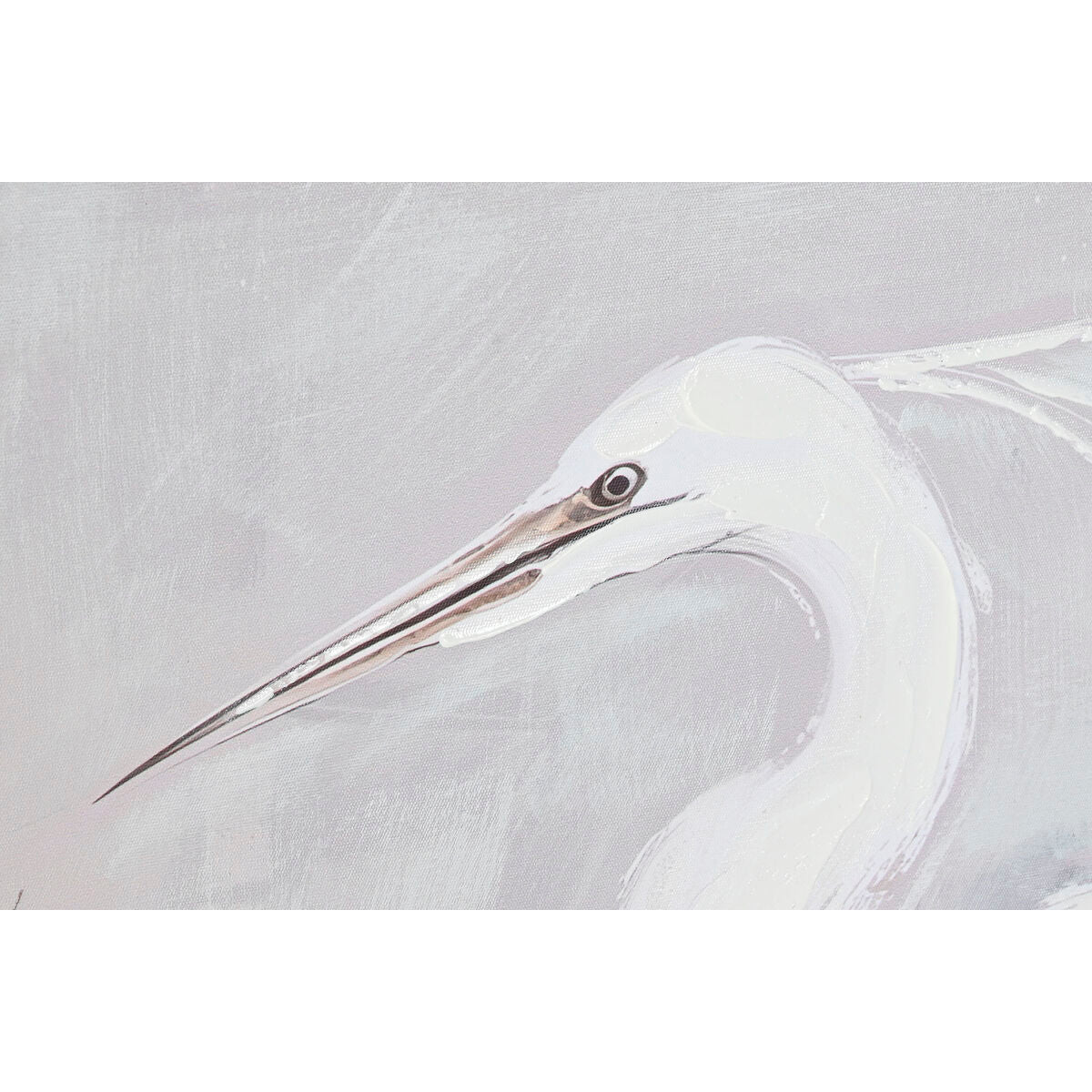 Toile Home ESPRIT polystyrène Toile 80 x 3,5 x 80 cm