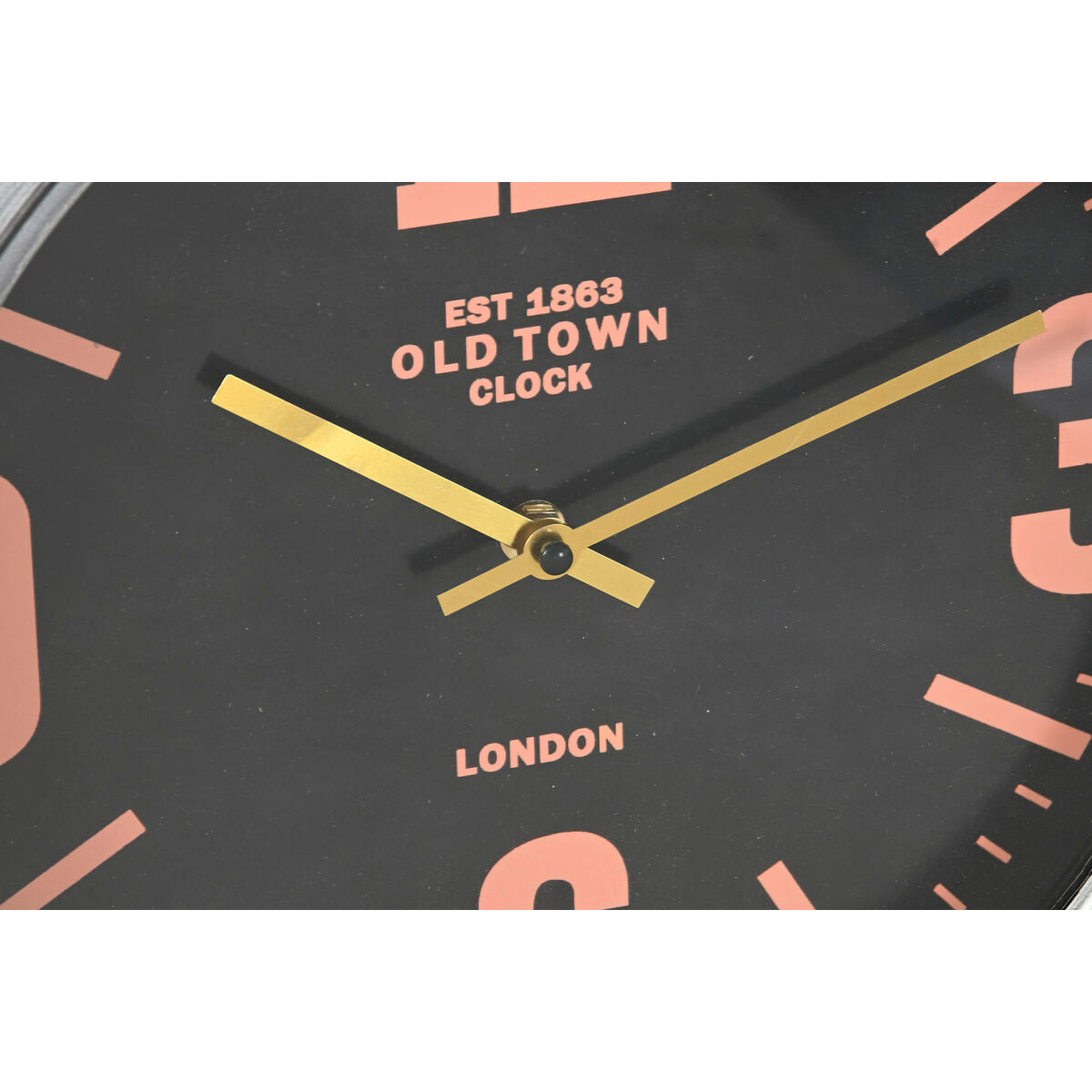 Horloge Murale Home ESPRIT Doré Argenté Métal Avion Vintage 87 x 17 x 52,5 cm