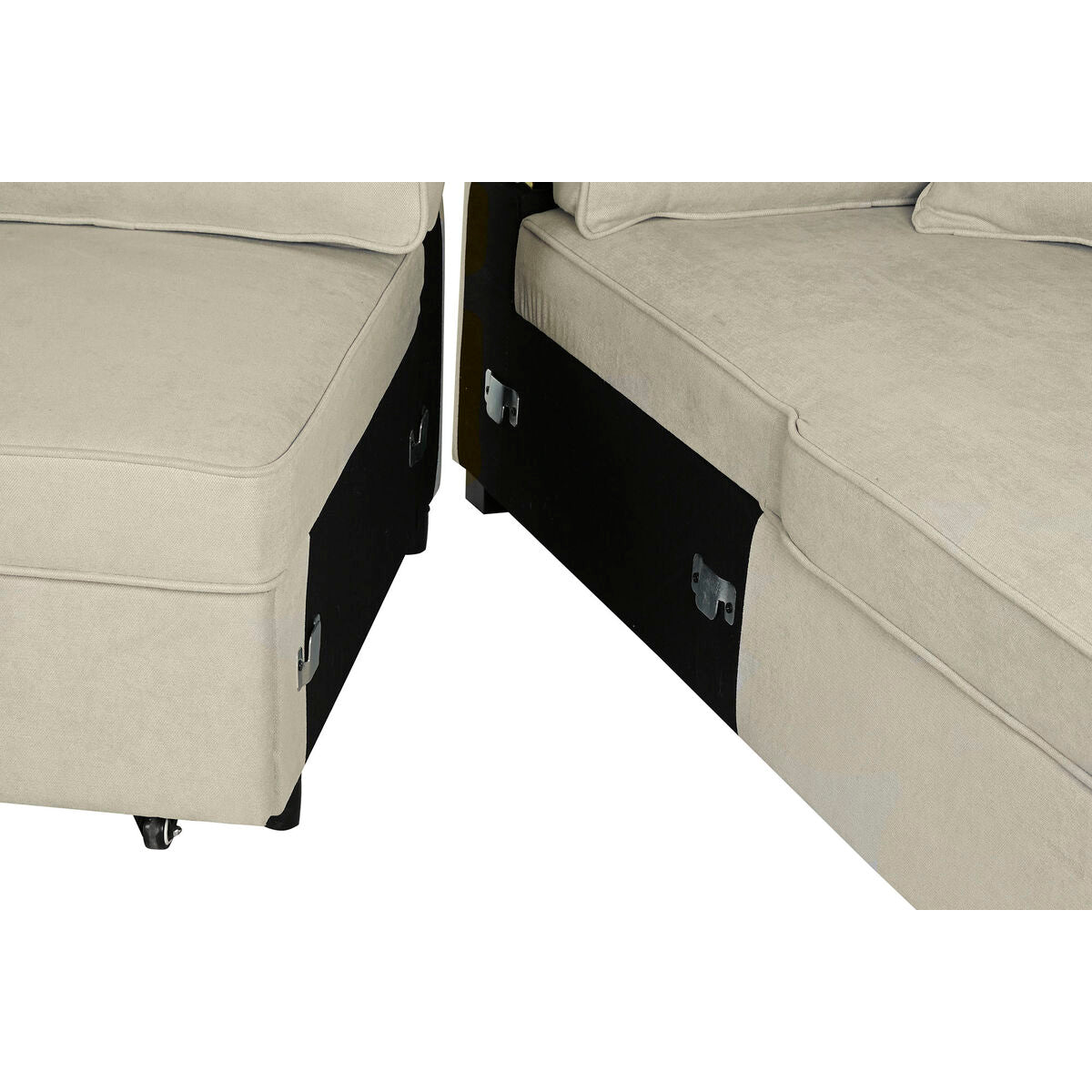 Canapé Convertible Home ESPRIT Sable Moderne 298 x 154 x 92 cm