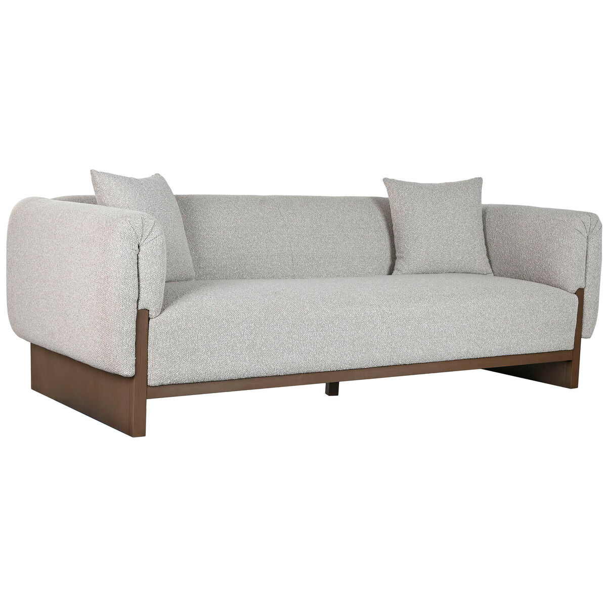 Canapé Home ESPRIT Marron Beige Scandi 220 x 95 x 77 cm