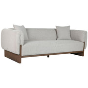 Canapé Home ESPRIT Marron Beige Scandi 220 x 95 x 77 cm