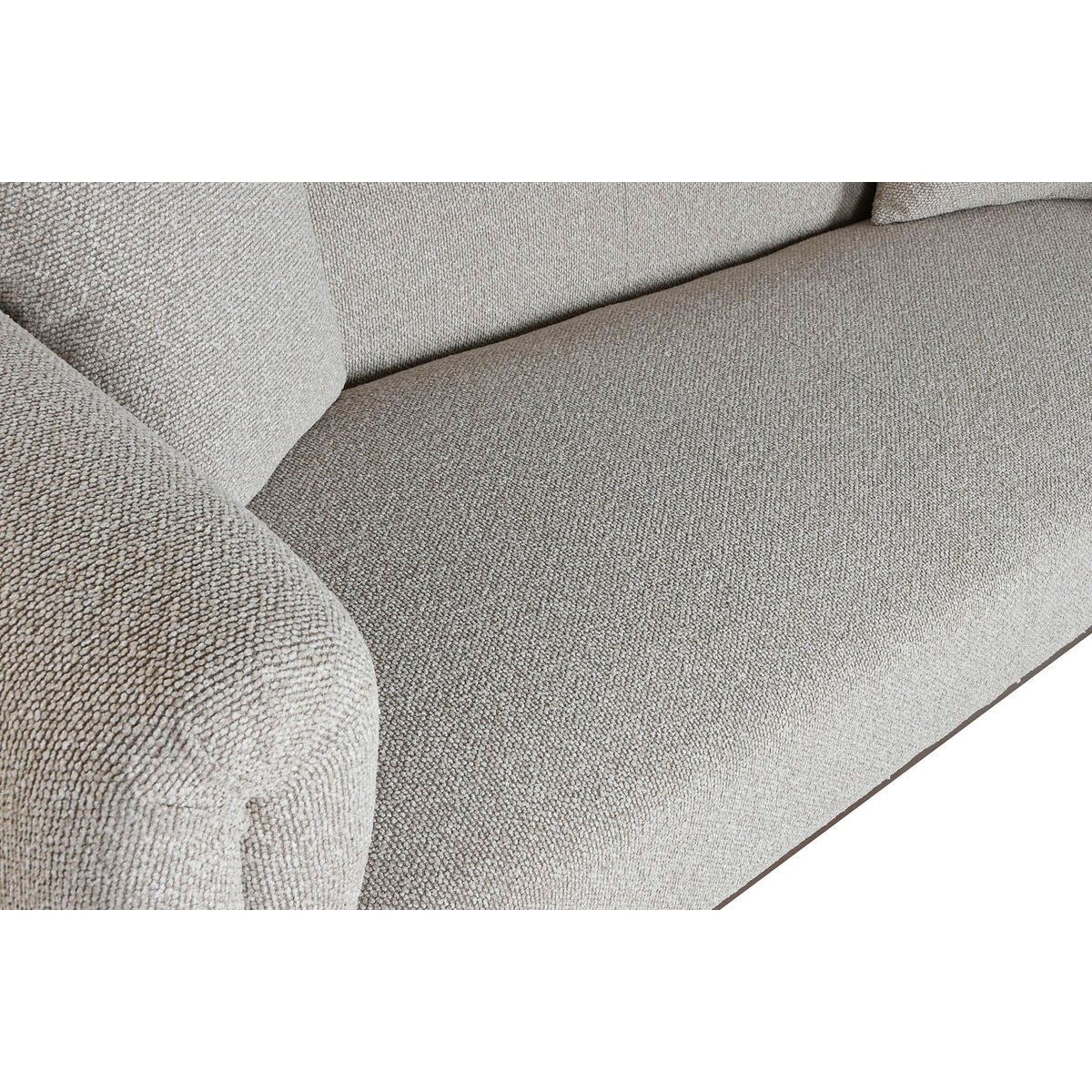 Canapé Home ESPRIT Marron Beige Scandi 220 x 95 x 77 cm