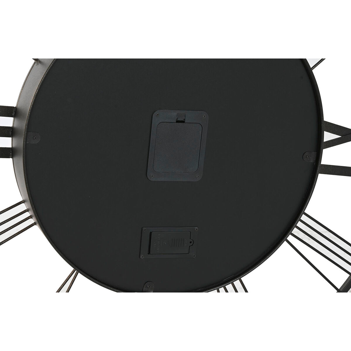 Horloge Murale Home ESPRIT Brun foncé Métal 80 x 8 x 80 cm