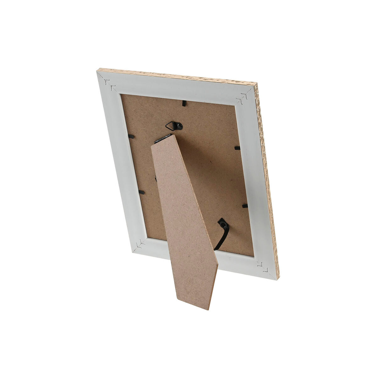 Cadre photo Home ESPRIT Marron Beige Verre polystyrène Scandinave (4 Unités)