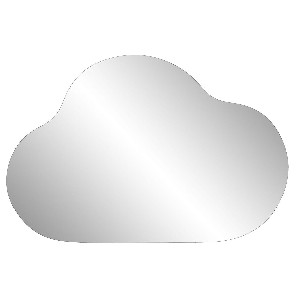 Miroir mural Home ESPRIT Argenté Nuages 60 x 2 x 40 cm