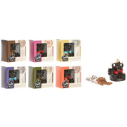 Brûleur d'huiles essentielles Home ESPRIT Céramique Mandala Indien 13 x 8 x 12,5 cm Encens (6 Unités)