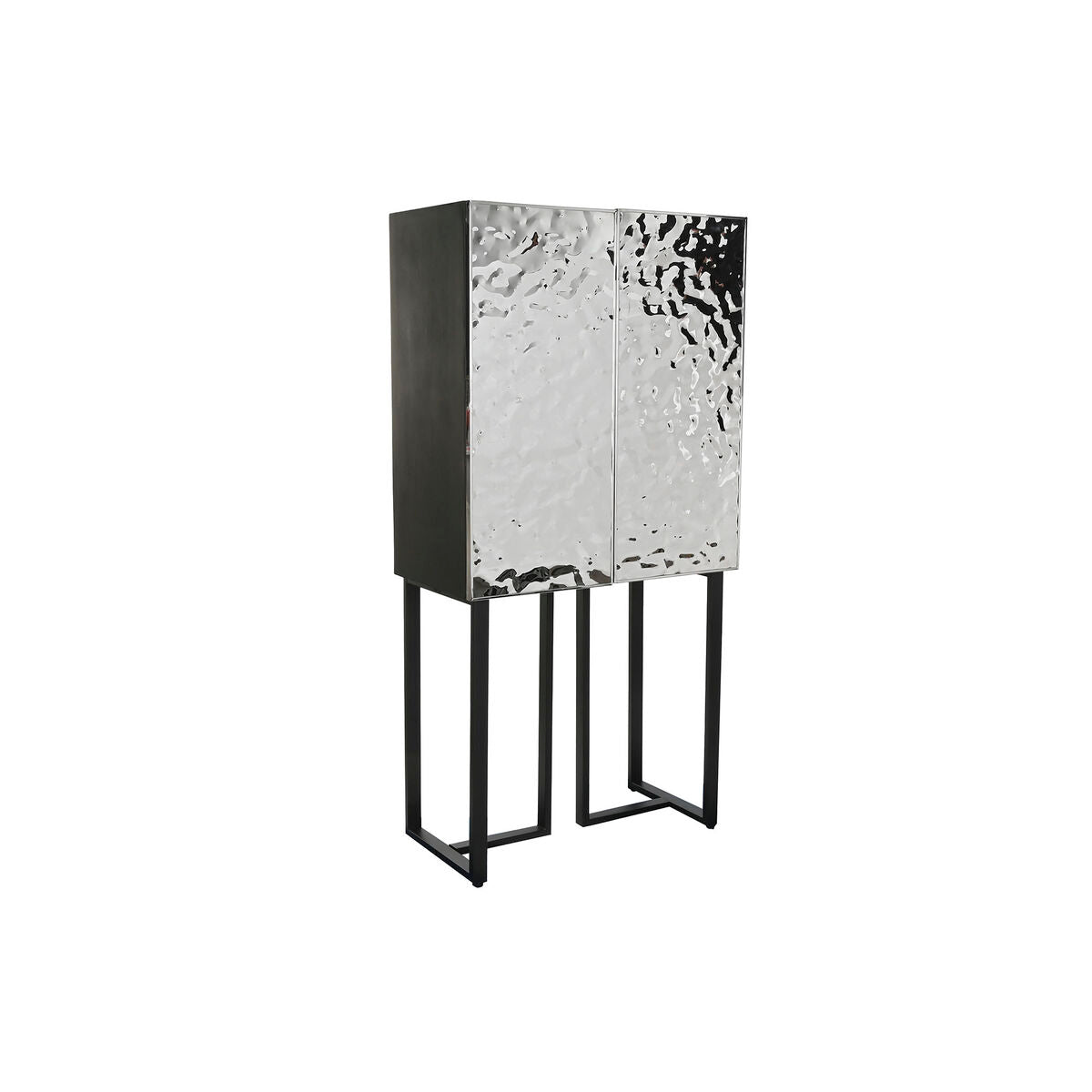 Buffet Home ESPRIT Argenté Métal Acier 80 x 41 x 160 cm