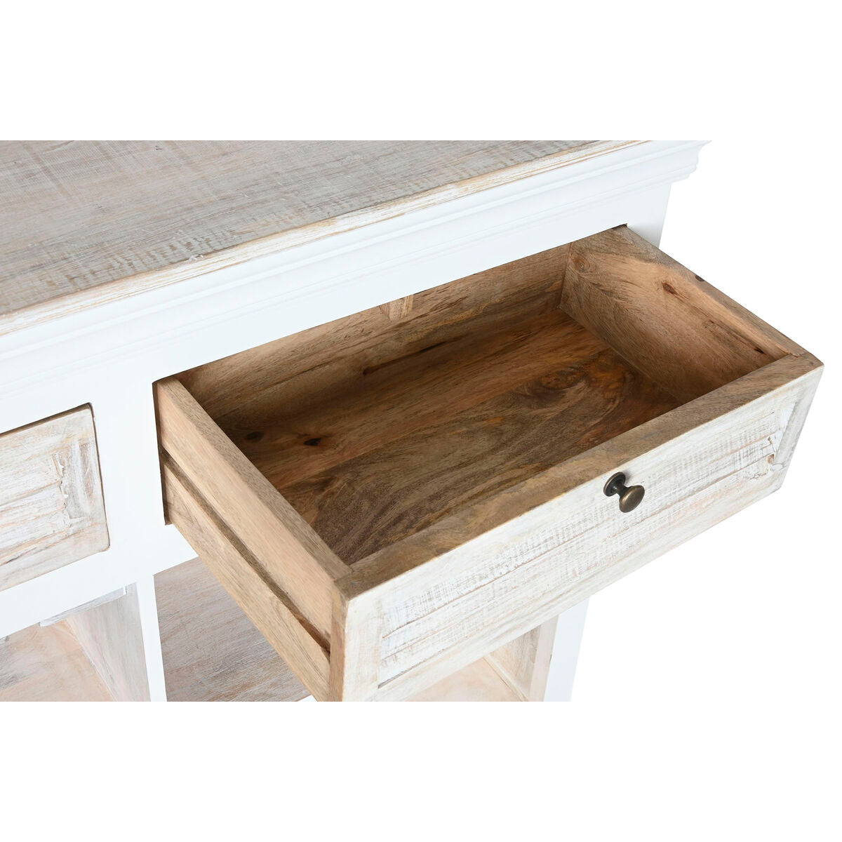 Range Bouteilles Home ESPRIT Blanc 120 x 40 x 98 cm