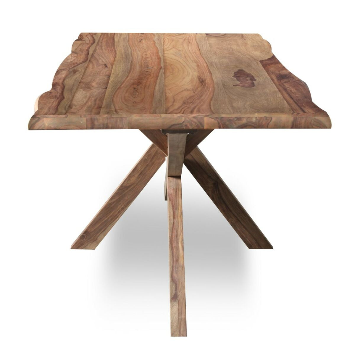 Table de Salle à Manger Home ESPRIT Bois d'acacia 200 x 90 x 76 cm