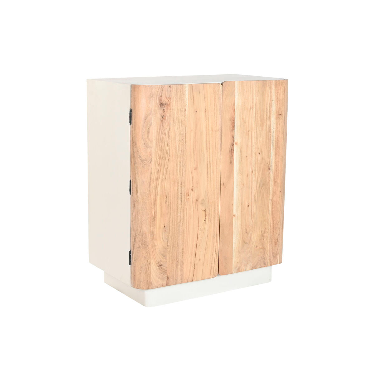 Range Bouteilles Home ESPRIT Blanc Naturel 85 x 50 x 100 cm