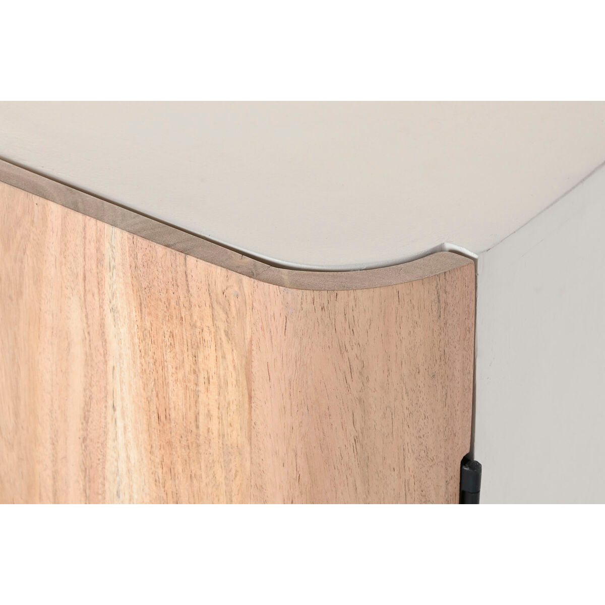 Range Bouteilles Home ESPRIT Blanc Naturel 85 x 50 x 100 cm