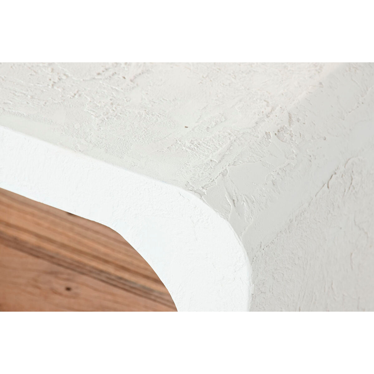 Table de Nuit Home ESPRIT Blanc Naturel 50 x 40,5 x 55,5 cm