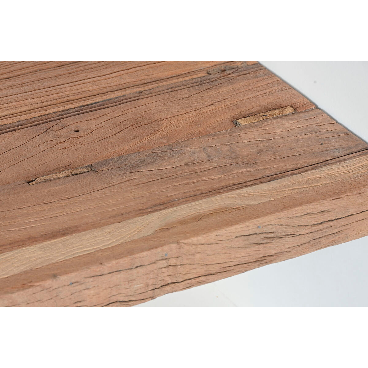 Table de Nuit Home ESPRIT Blanc Naturel 50 x 40,5 x 55,5 cm