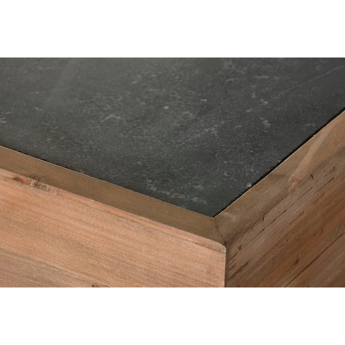 Meuble de cuisine Home ESPRIT Noir Naturel 142 x 75 x 96 cm