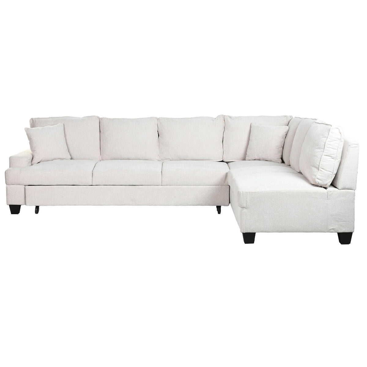 Canapé Convertible Home ESPRIT Beige Moderne 285 x 260 x 90 cm