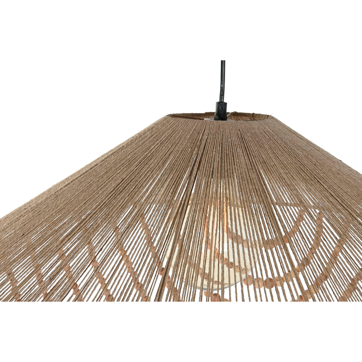 Suspension Home ESPRIT Marron Clair Jute Bois 67 x 67 x 70 cm
