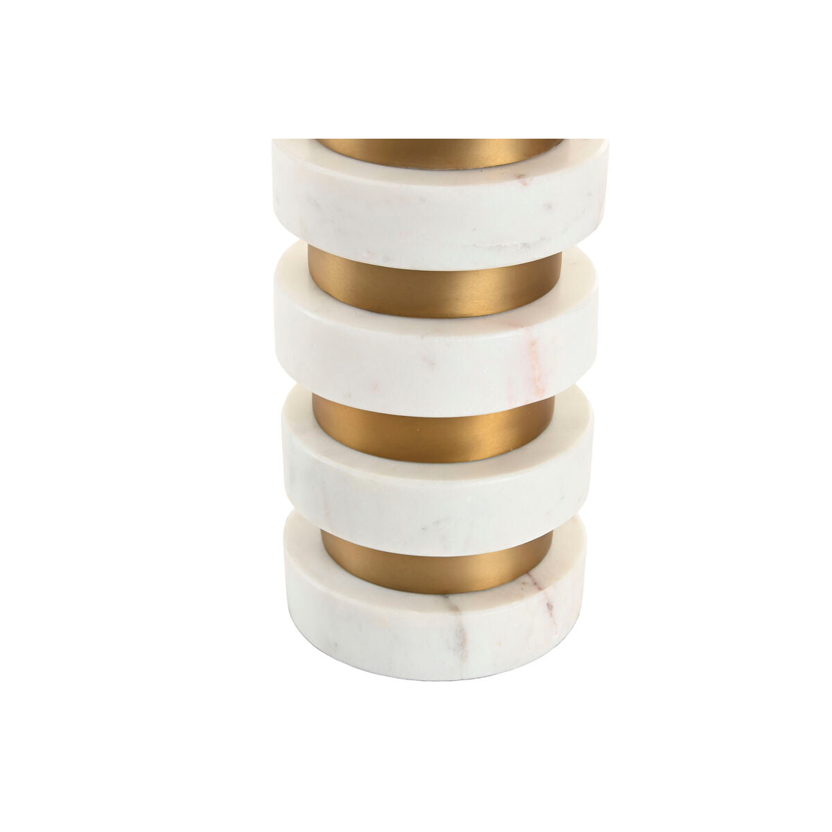 Lampe de bureau Home ESPRIT Blanc Beige Doré 50 W 220 V