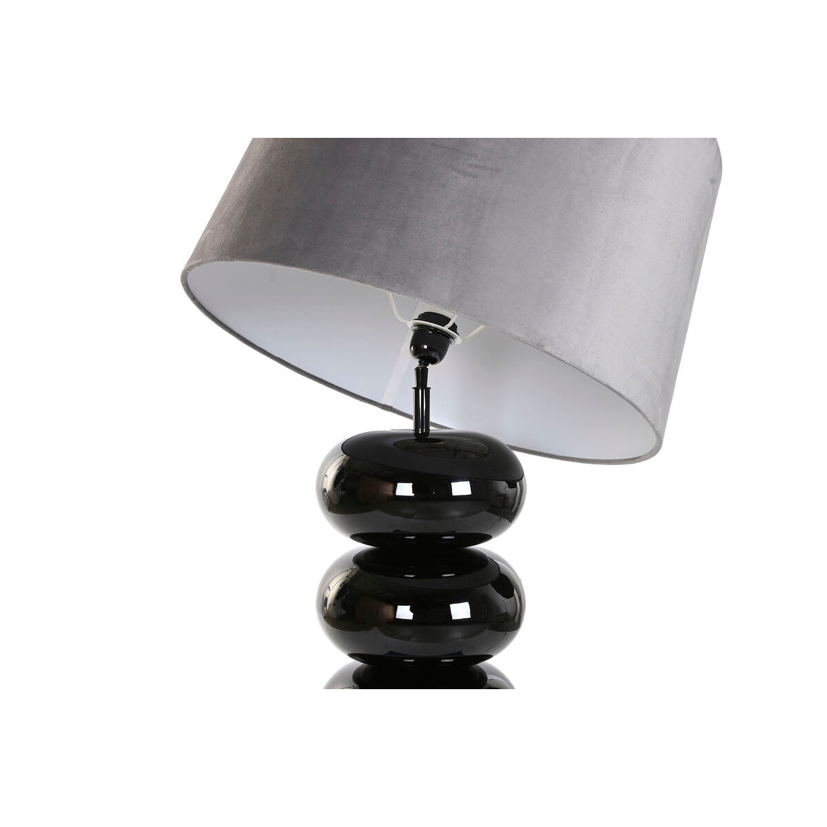 Lampe de bureau Home ESPRIT Noir Gris 50 W 220 V