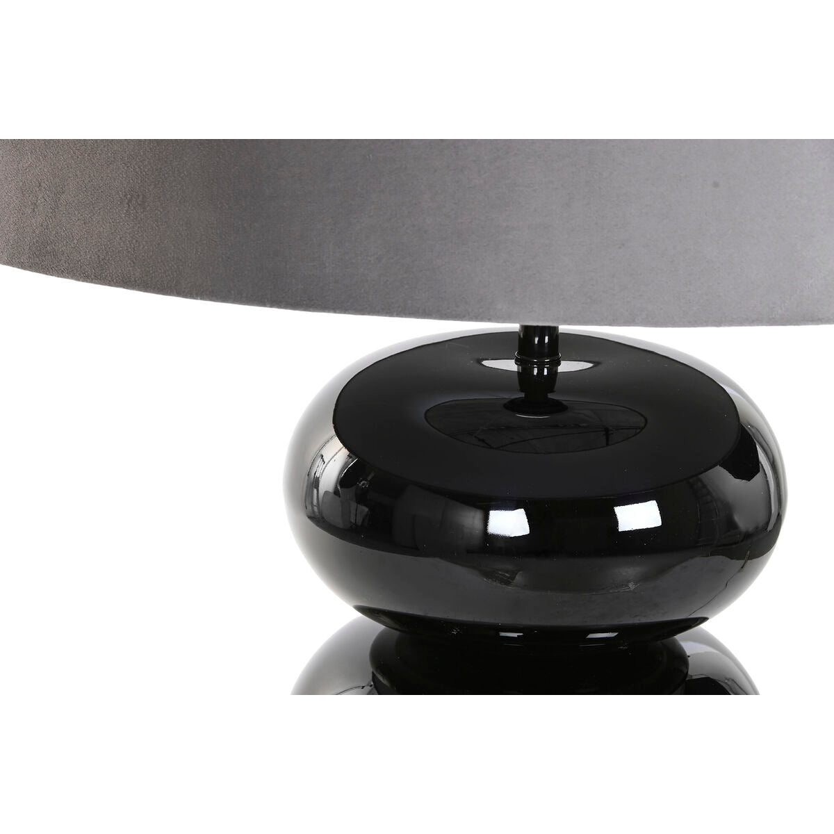 Lampe de bureau Home ESPRIT Noir Gris 50 W 220 V