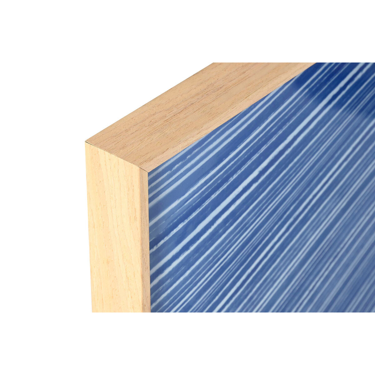 Cadre Home ESPRIT Aluminium Bois MDF 120 x 3,5 x 120 cm