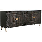 Buffet Home ESPRIT Métal Bois de manguier 177 x 45 x 75 cm
