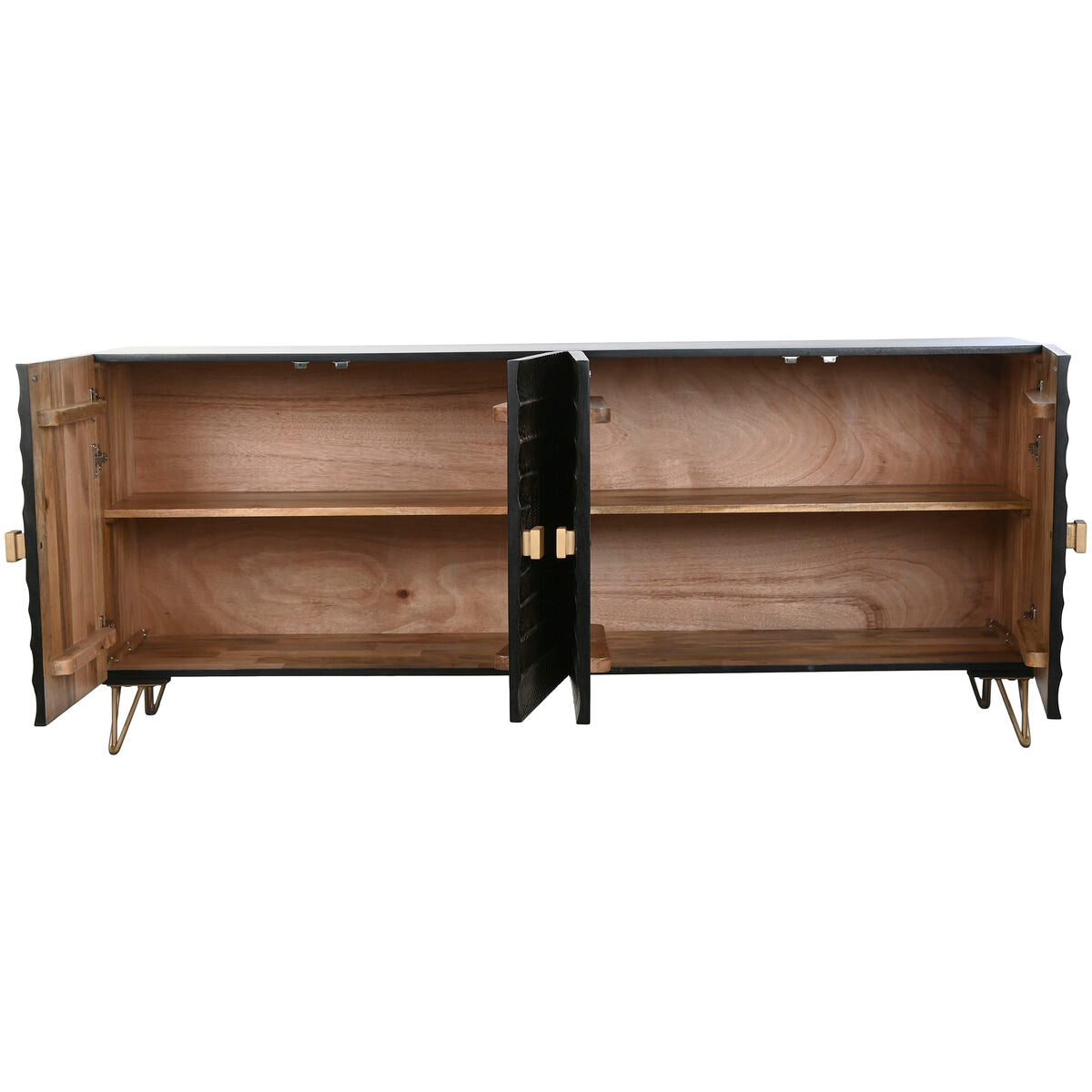 Buffet Home ESPRIT Métal Bois de manguier 177 x 45 x 75 cm