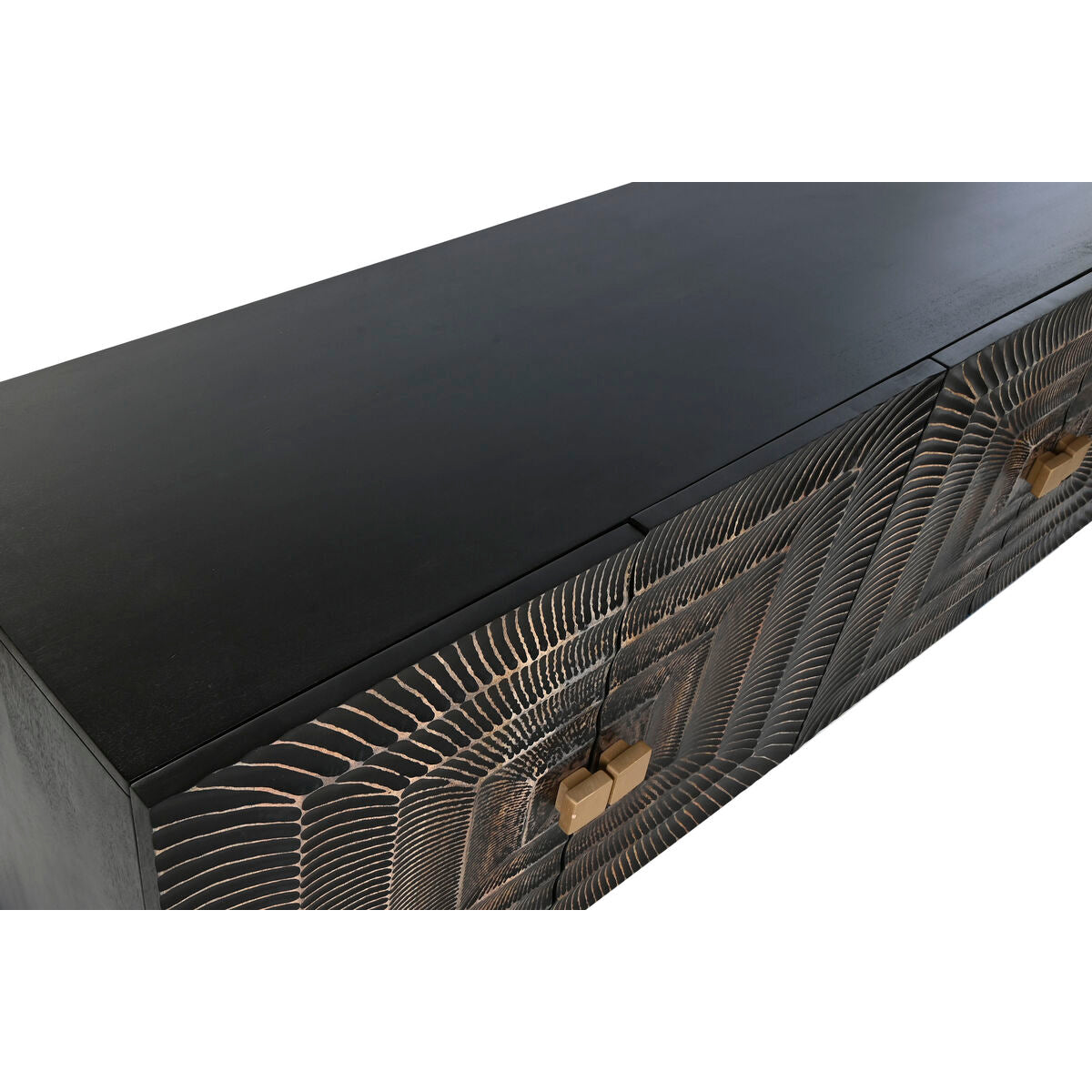 Buffet Home ESPRIT Métal Bois de manguier 177 x 45 x 75 cm