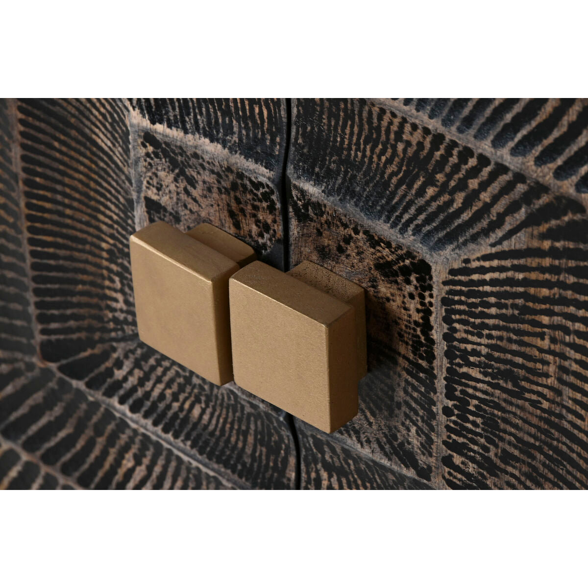 Buffet Home ESPRIT Métal Bois de manguier 177 x 45 x 75 cm