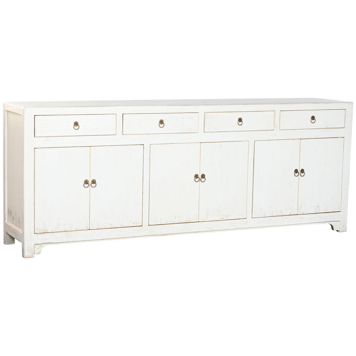 Buffet Home ESPRIT Blanc Bois 220 x 42 x 85 cm