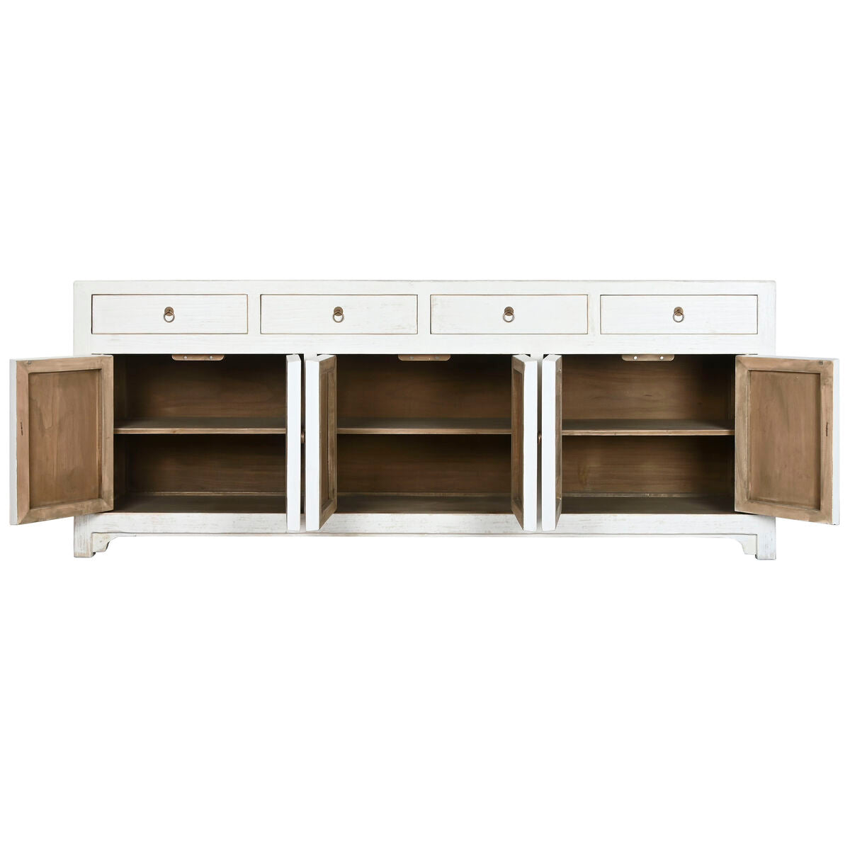 Buffet Home ESPRIT Blanc Bois 220 x 42 x 85 cm